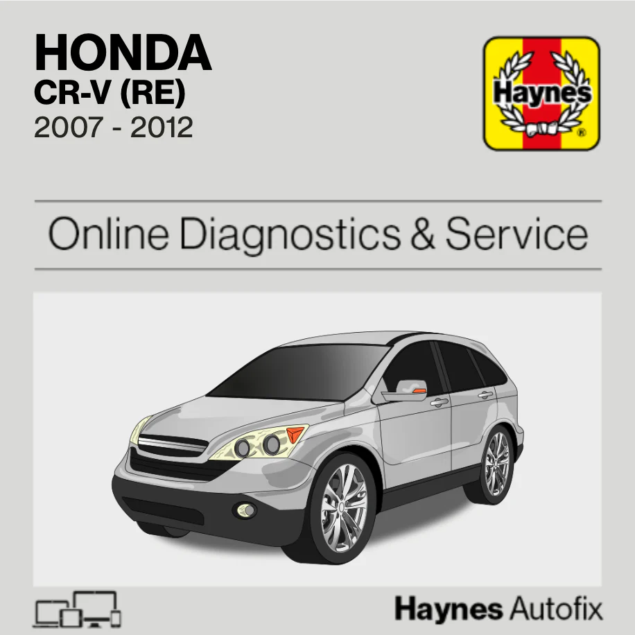 Honda CR-V (RE) 2007 to 2012 Haynes Online Diagnostics & Service Guide