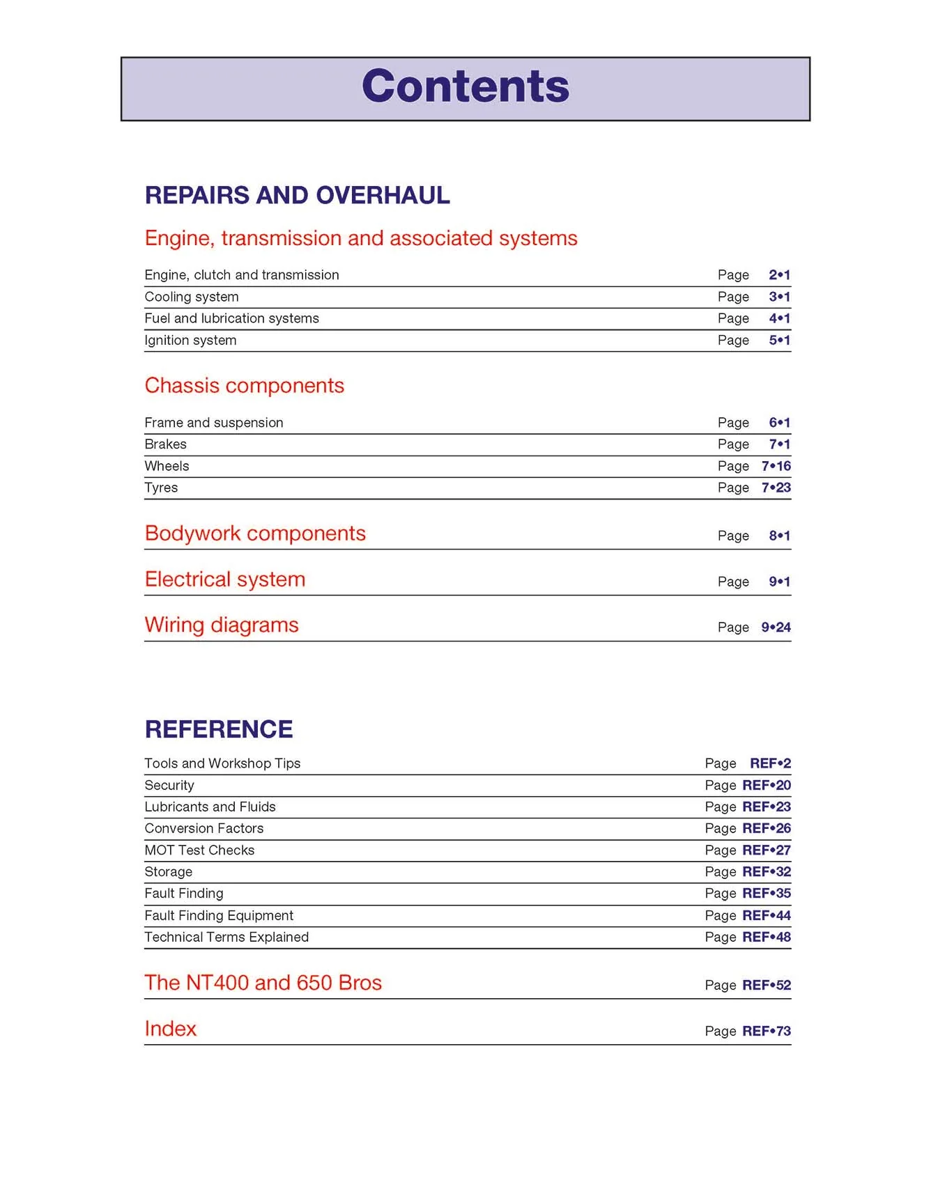 Honda NTV600 Revere, NTV650 & NT650V Deauville (1988-2005) Haynes Repair Manual - Image 4