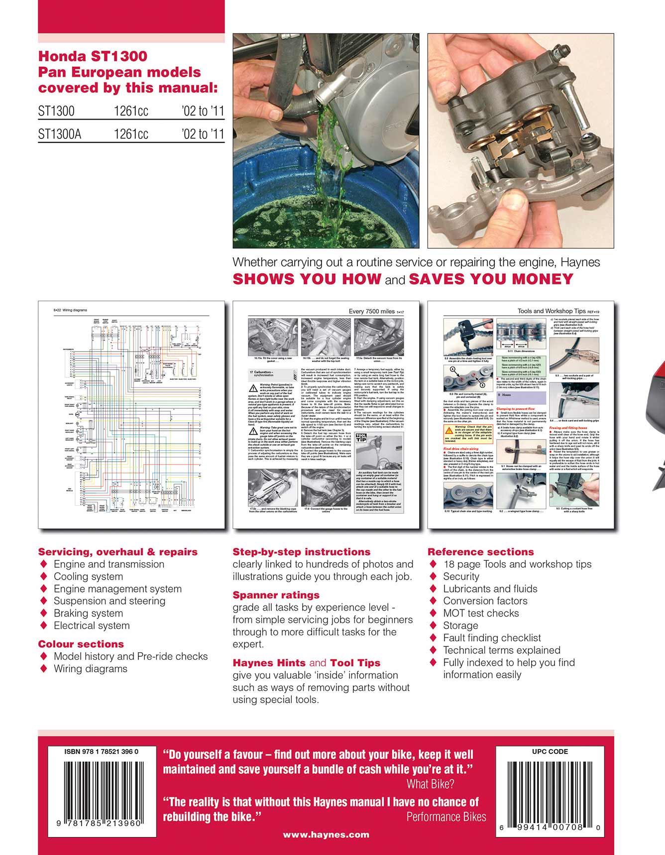 Honda ST1300 Pan European (2002-2011) Haynes Repair Manual - Image 3