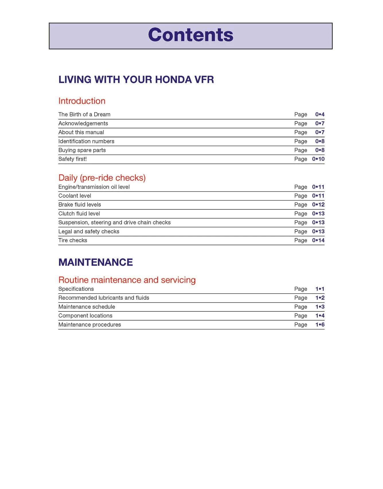 Honda VFR750 & 700 V-Fours (1986-1997) Haynes Repair Manual - Image 3
