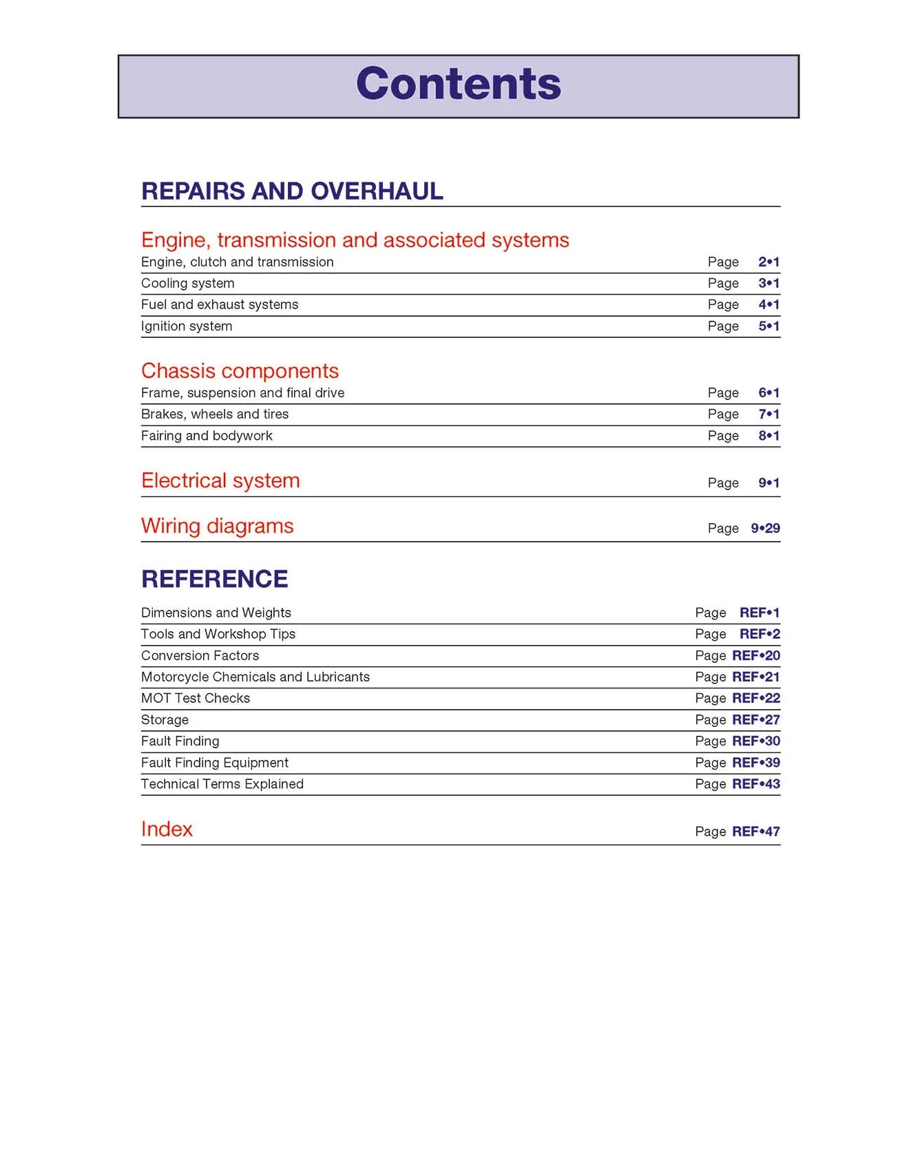 Honda VFR750 & 700 V-Fours (1986-1997) Haynes Repair Manual - Image 4