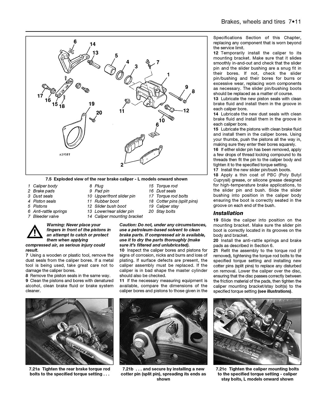 Honda VFR750 & 700 V-Fours (1986-1997) Haynes Repair Manual - Image 6