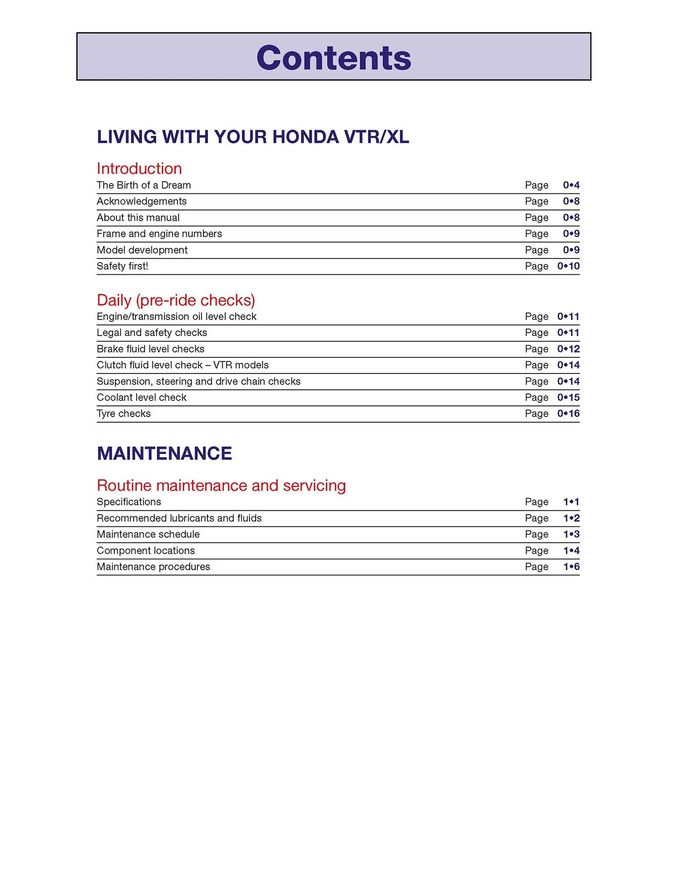 Honda VTR1000F (FireStorm, Super Hawk) (1997-2007) & XL1000V (Varadero) (1999-2008) Haynes Repair Manual - Image 3