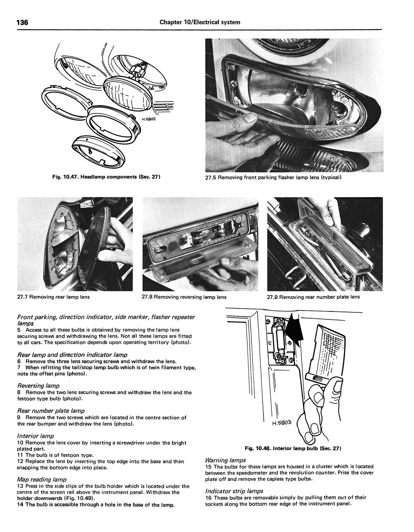 Jaguar XJ6, XJ & Sovereign; Daimler Sovereign (1968-Oct 1986) Haynes Repair Manual - Image 6