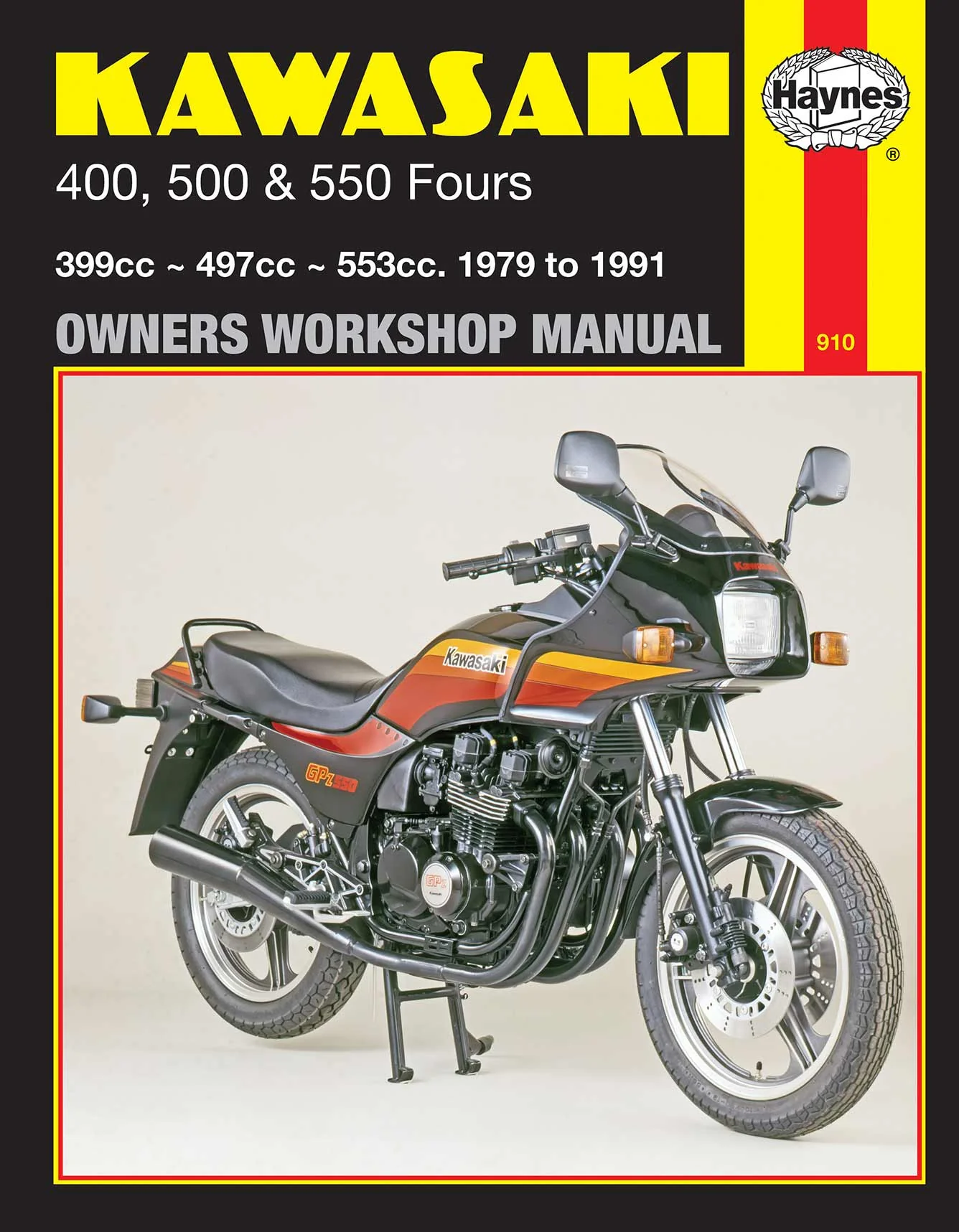 Kawasaki 400, 500 & 550 Fours (1979-1991) Haynes Repair Manual