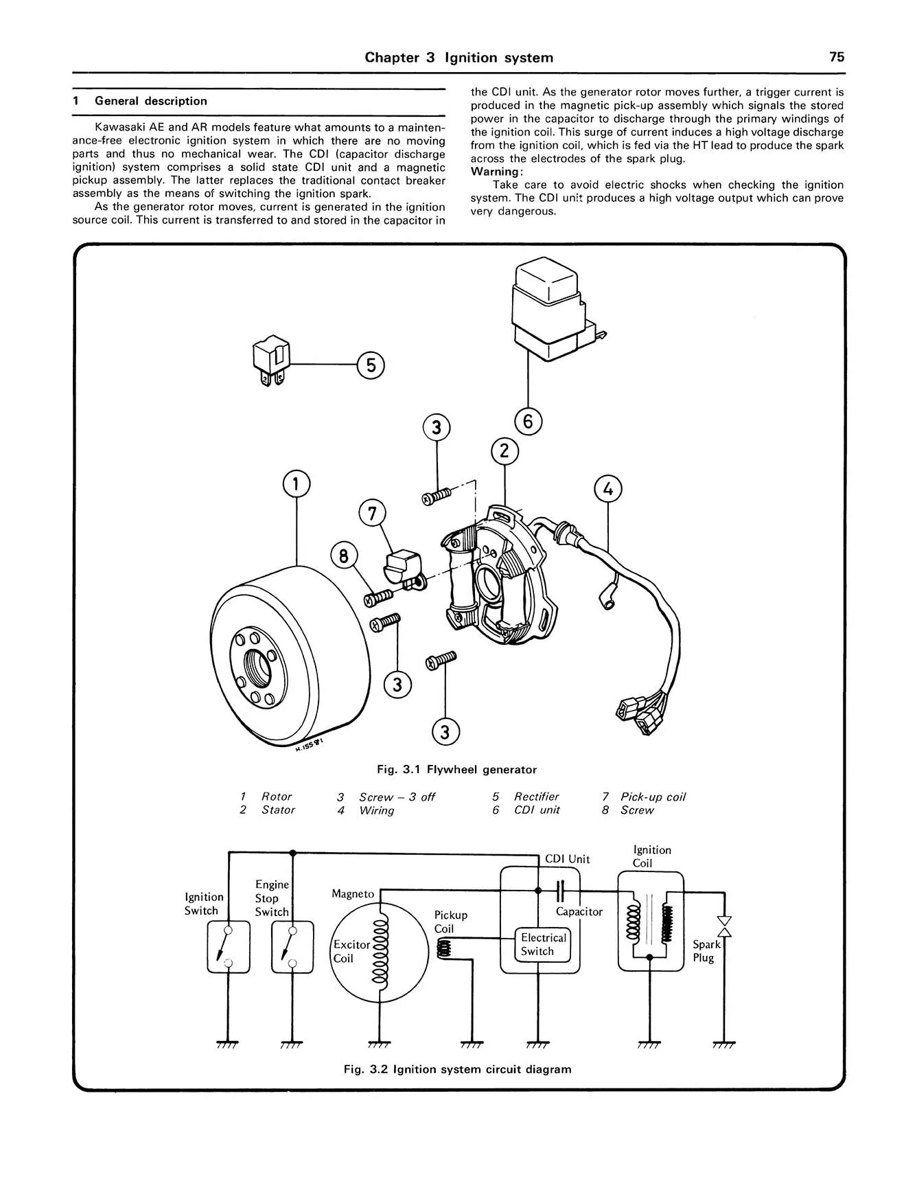 Kawasaki AE/AR 50 & 80 (1981-1995) Haynes Repair Manual - Image 5