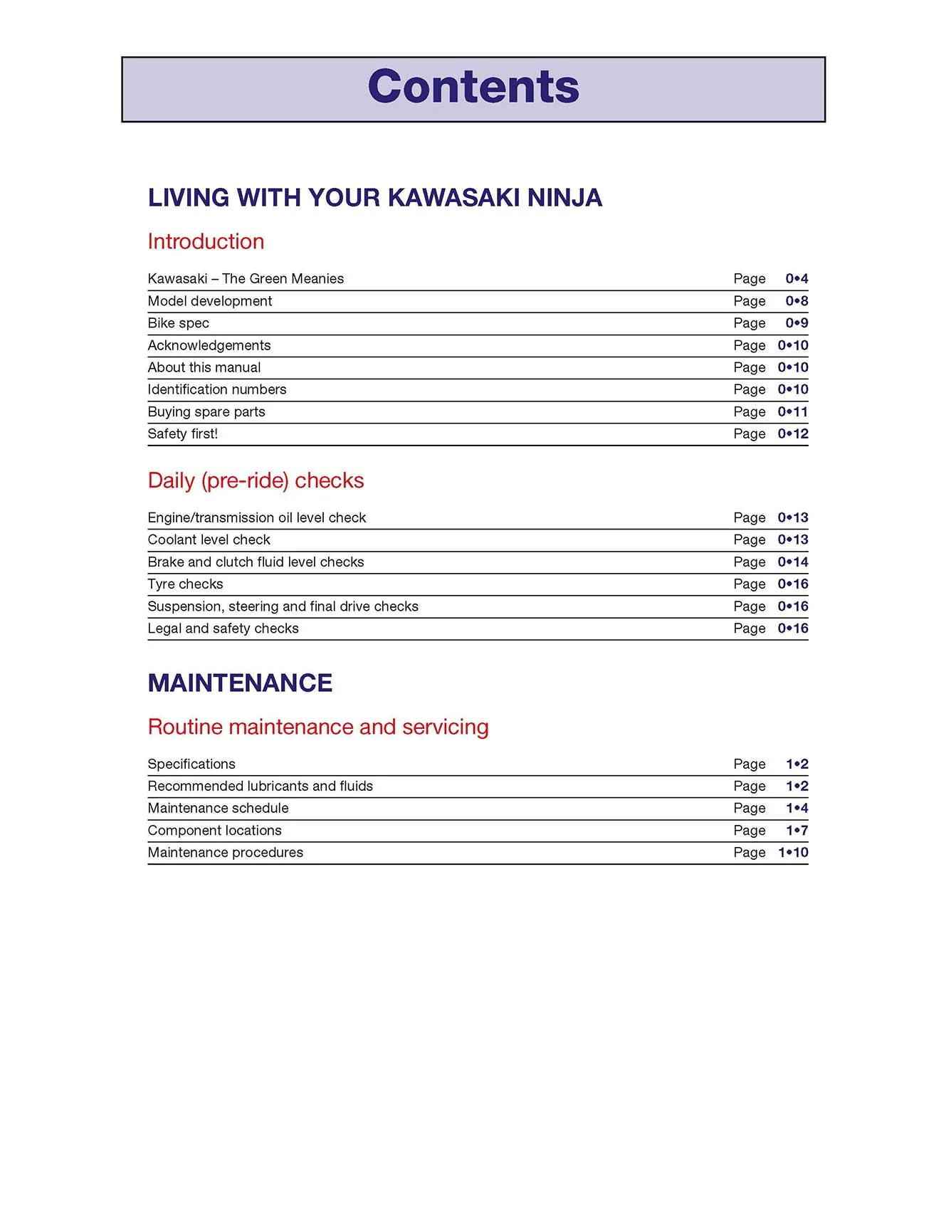 Kawasaki Ninja ZX-7R & ZX-9R (1994-2004) Haynes Repair Manual - Image 3