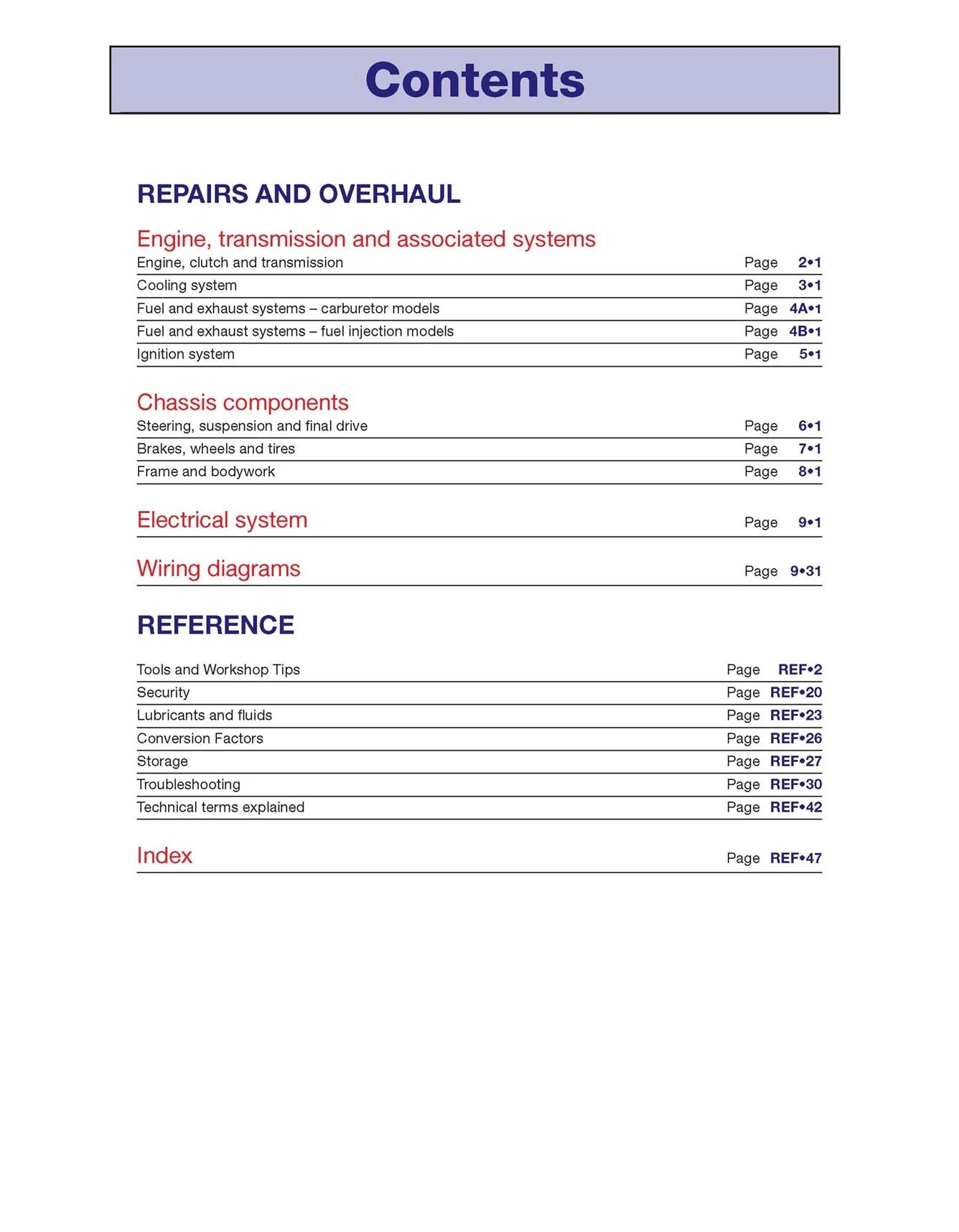 Kawasaki Vulcan 1500 & 1600 (1987-2008) Haynes Repair Manual - Image 5