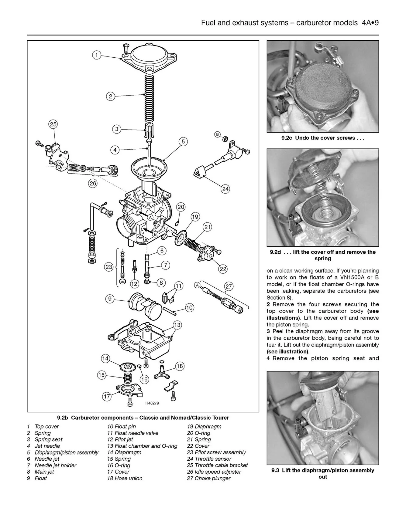 Kawasaki Vulcan 1500 & 1600 (1987-2008) Haynes Repair Manual - Image 7