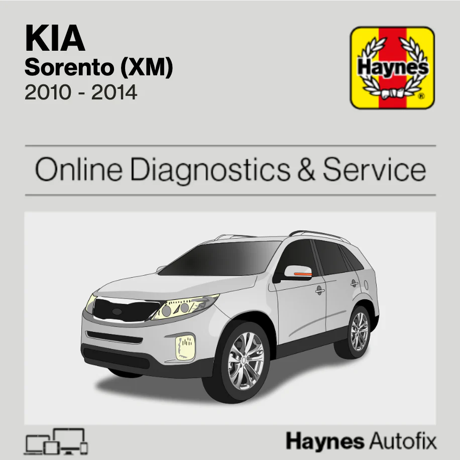 Kia Sorento (XM) 2010 to 2014 Haynes Online Diagnostics & Service Guide