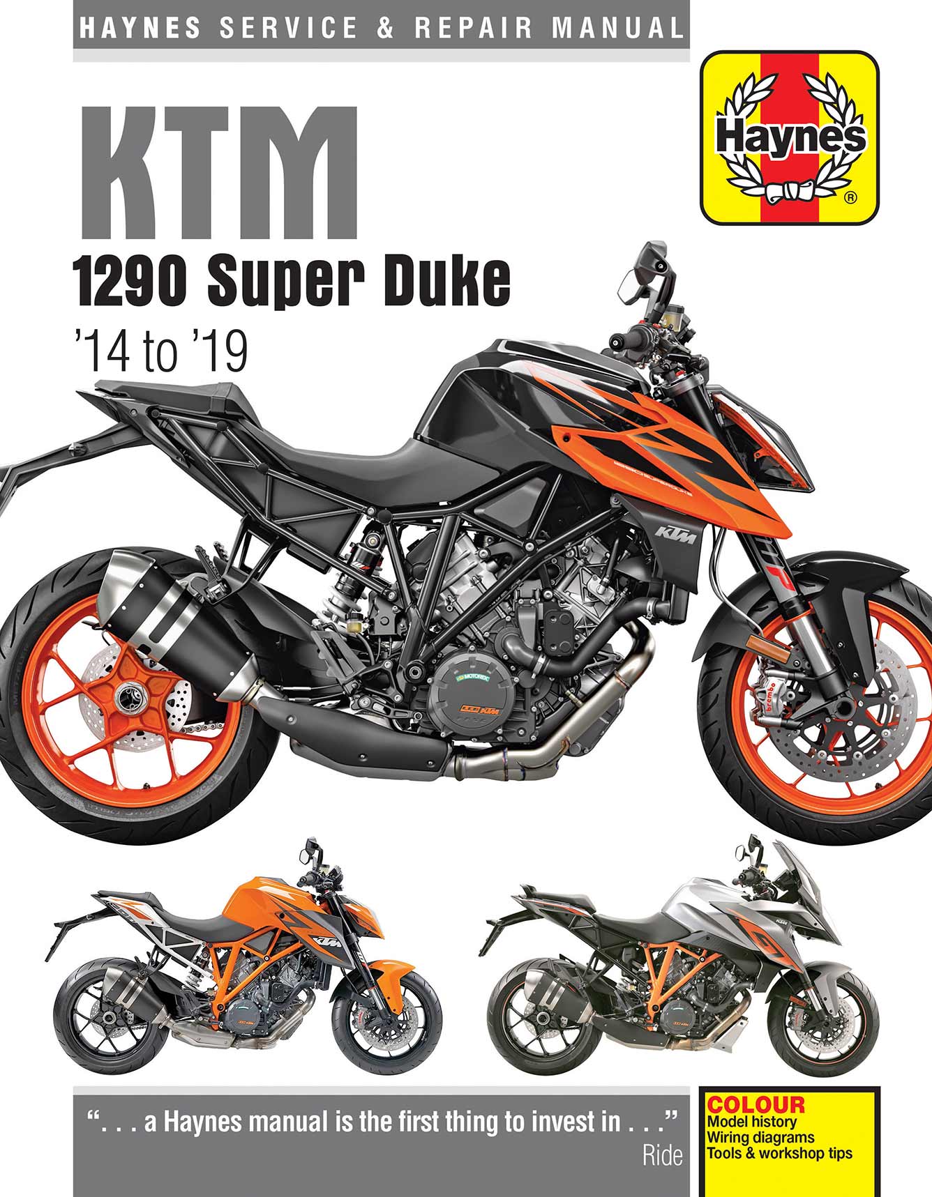 KTM 1290 Super Duke (2014-2019) Haynes Repair Manual - Image 2