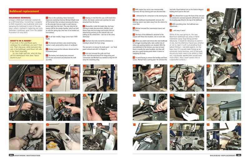 Land Rover 90,110 and Defender Restoration Manual (2nd Edition) - Image 5