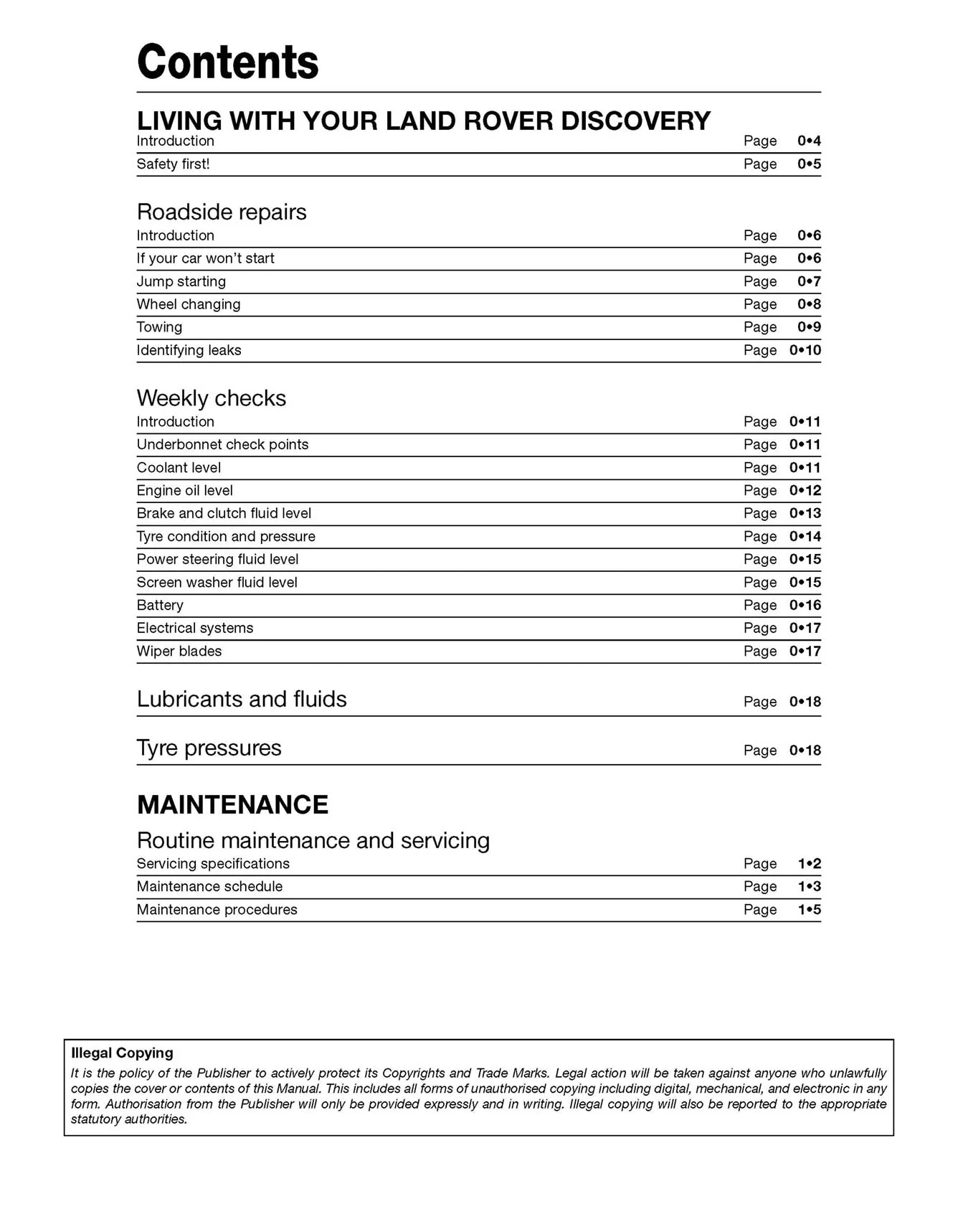 Land Rover Discovery Diesel (Aug 2004-Apr 2009) Haynes Repair Manual - Image 4