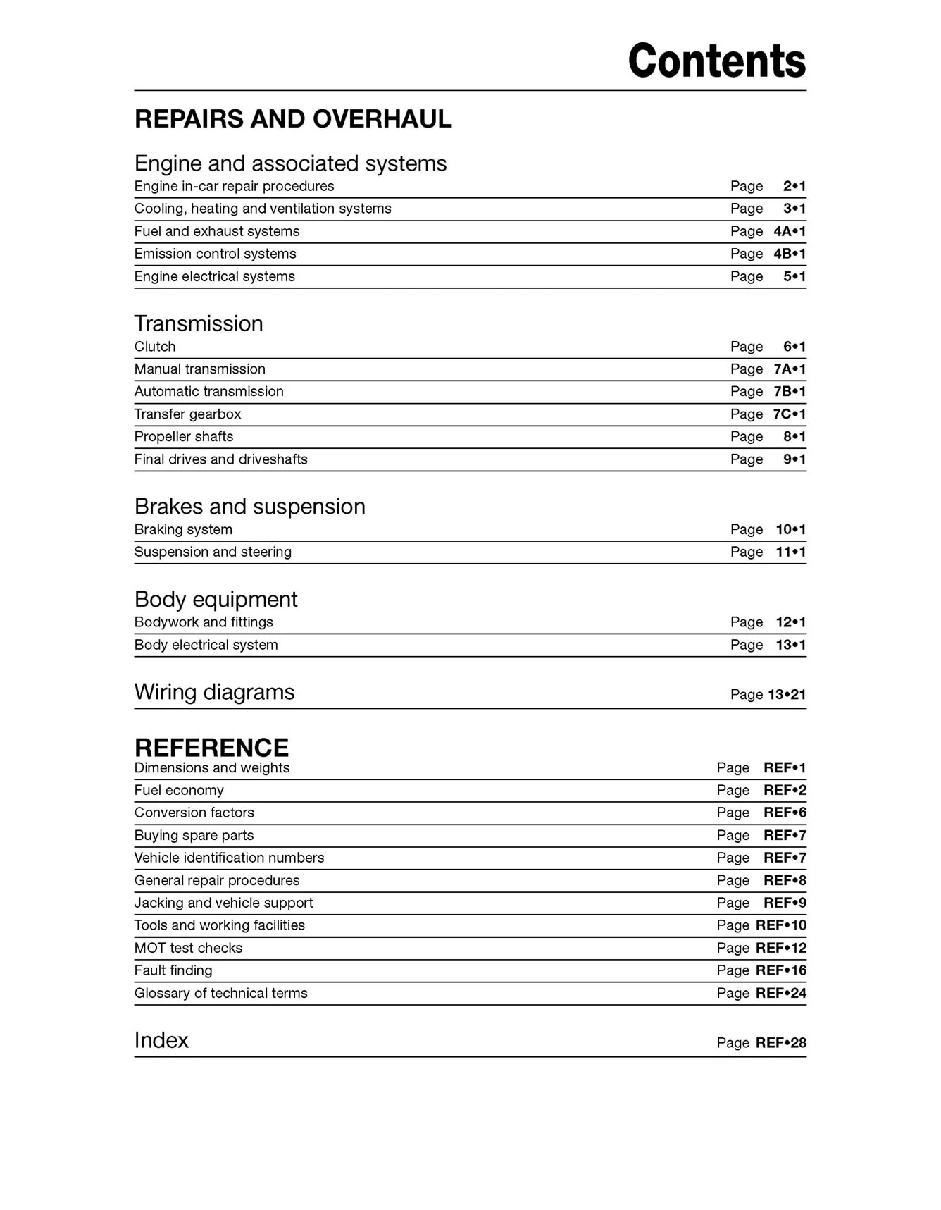 Land Rover Discovery Diesel (Aug 2004-Apr 2009) Haynes Repair Manual - Image 5