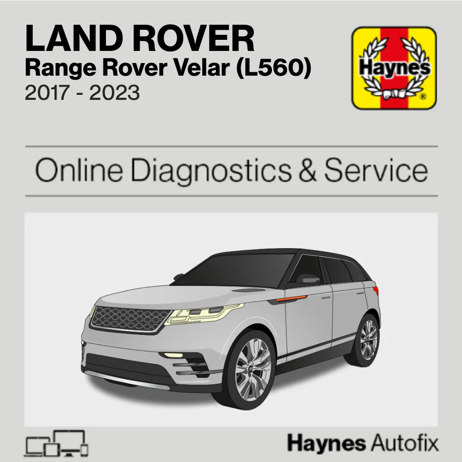 Land Rover Range Rover Velar (L560) 2017 to 2023 Haynes Online Diagnostics & Service Guide