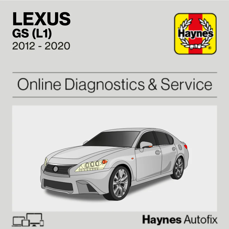 Lexus GS (L1) 2012 to 2020 Haynes Online Diagnostics & Service Guide