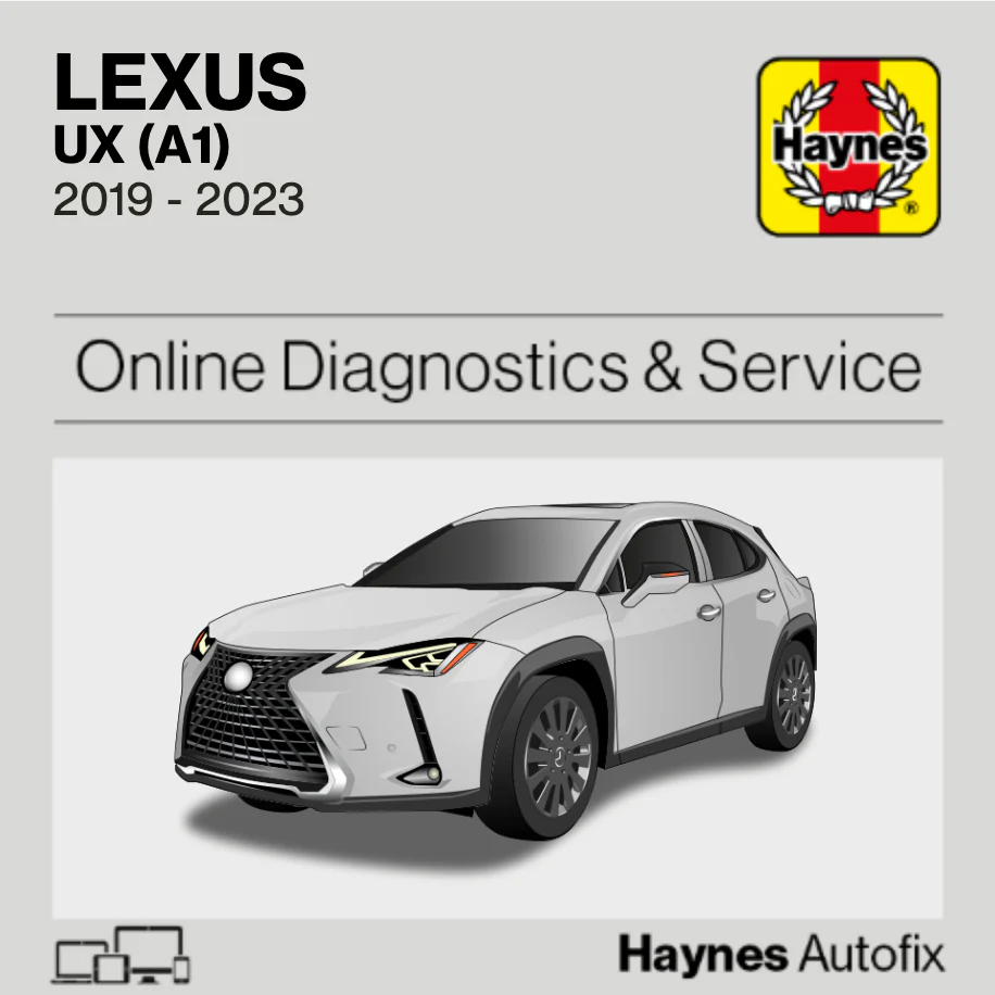 Lexus UX (A1) 2019 to 2023 Haynes Online Diagnostics & Service Guide