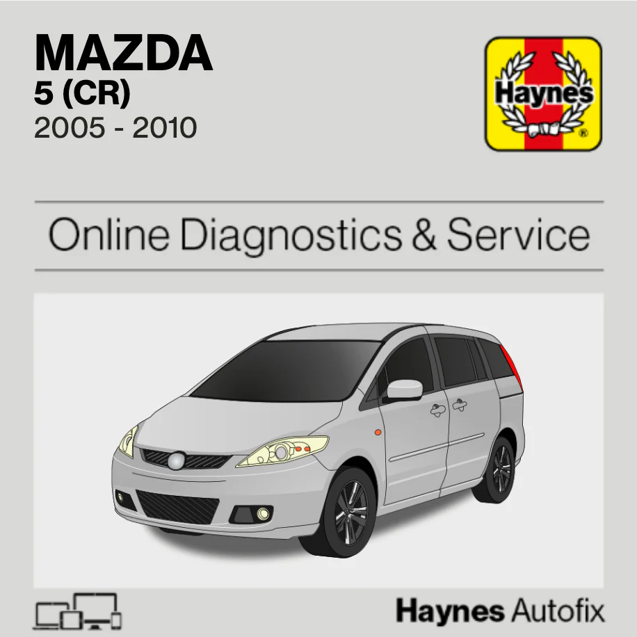 Mazda 5 (CR) 2005 to 2010 Haynes Online Diagnostics & Service Guide
