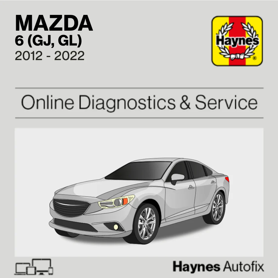 Mazda 6 (GJ, GL) 2012 to 2022 Haynes Online Diagnostics & Service Guide