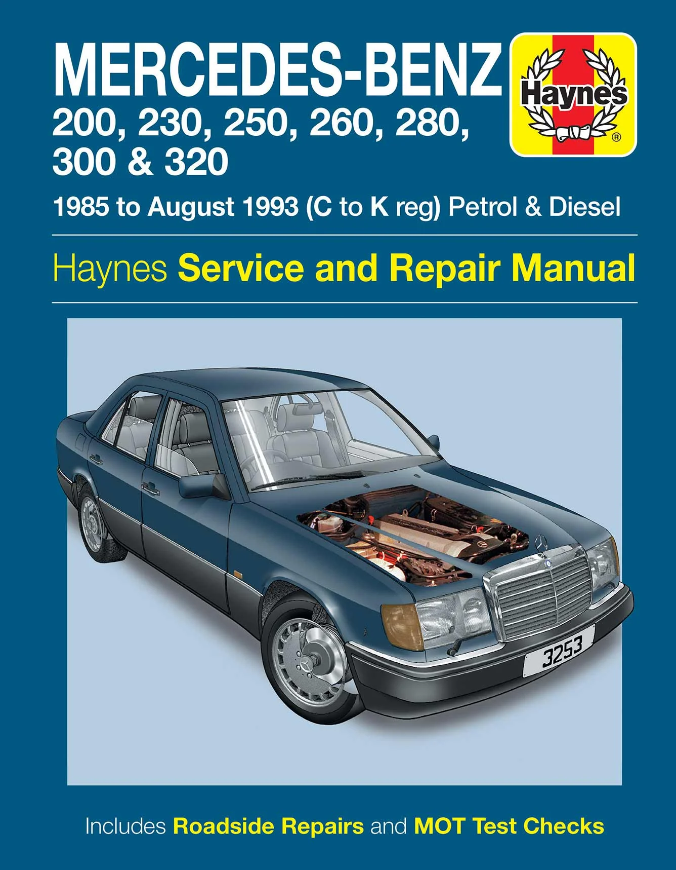 Mercedes-Benz 124 Series Petrol & Diesel (1985-Aug 1993) Haynes Repair Manual