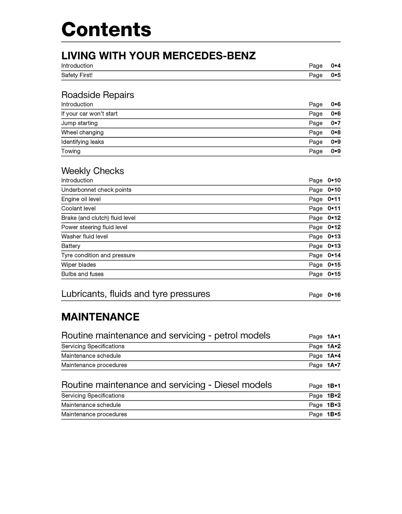 Mercedes-Benz 124 Series Petrol & Diesel (1985-Aug 1993) Haynes Repair Manual - Image 3