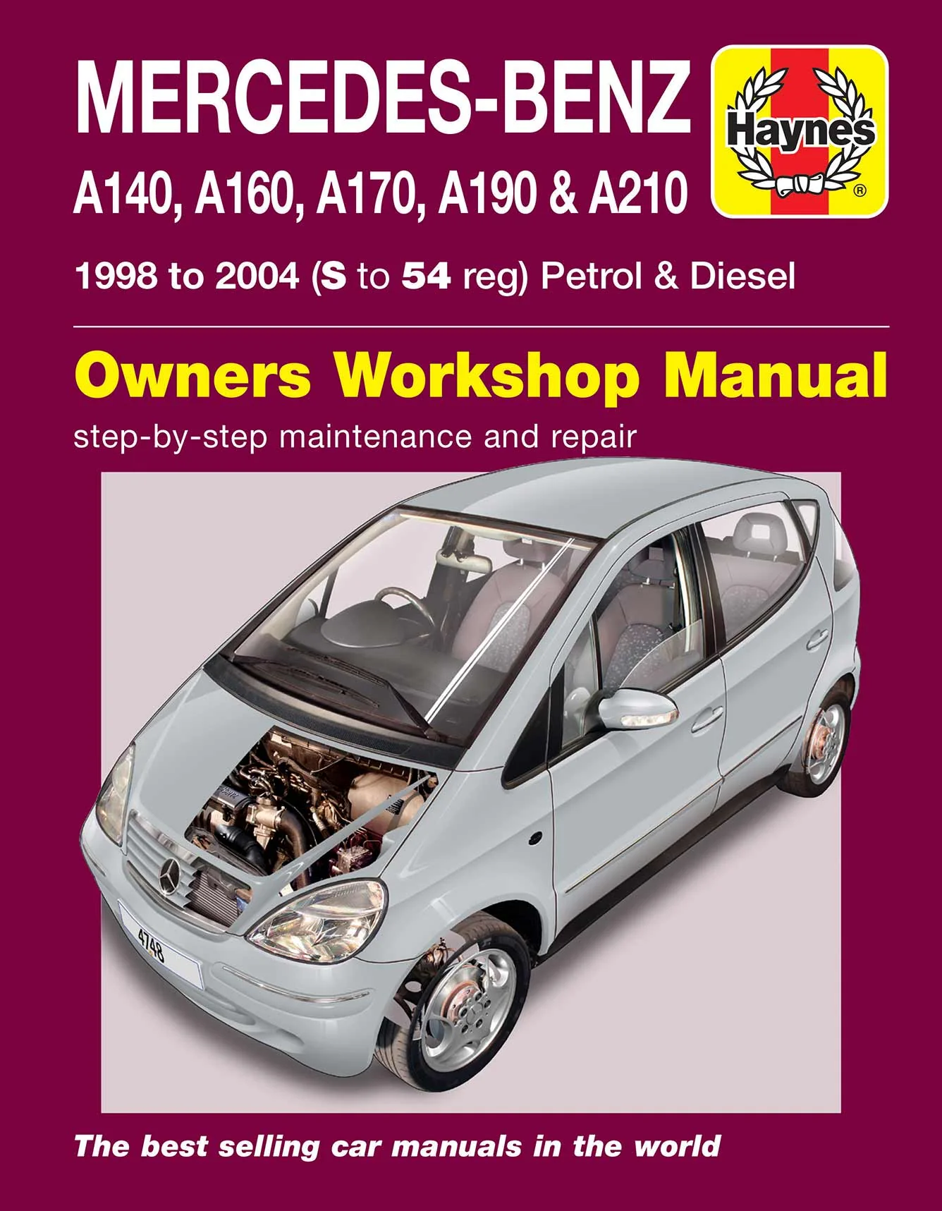 Mercedes-Benz A-Class Petrol & Diesel (1998-2004) Haynes Repair Manual - Image 2