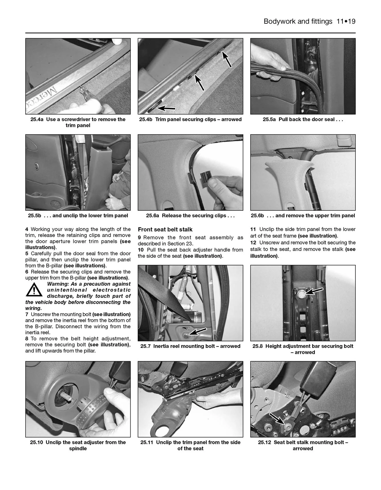 Mercedes-Benz A-Class Petrol & Diesel (1998-2004) Haynes Repair Manual - Image 7