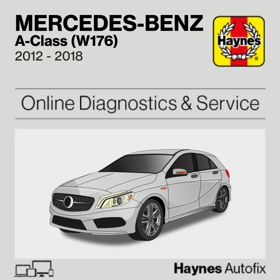Mercedes-Benz A-Class (W176) 2012 to 2018 Haynes Online Diagnostics & Service Guide