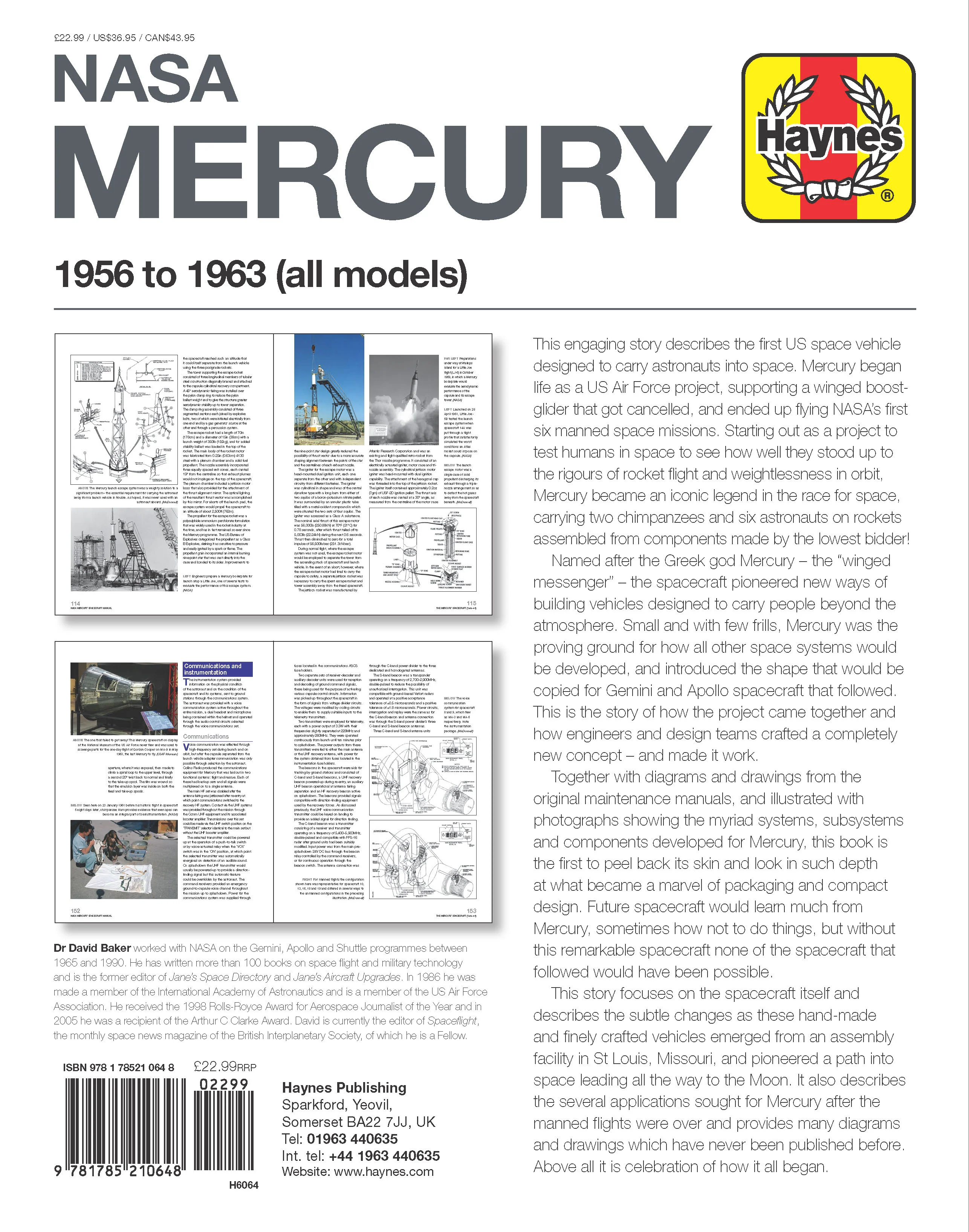 NASA Mercury Owners Workshop Manual - Image 2