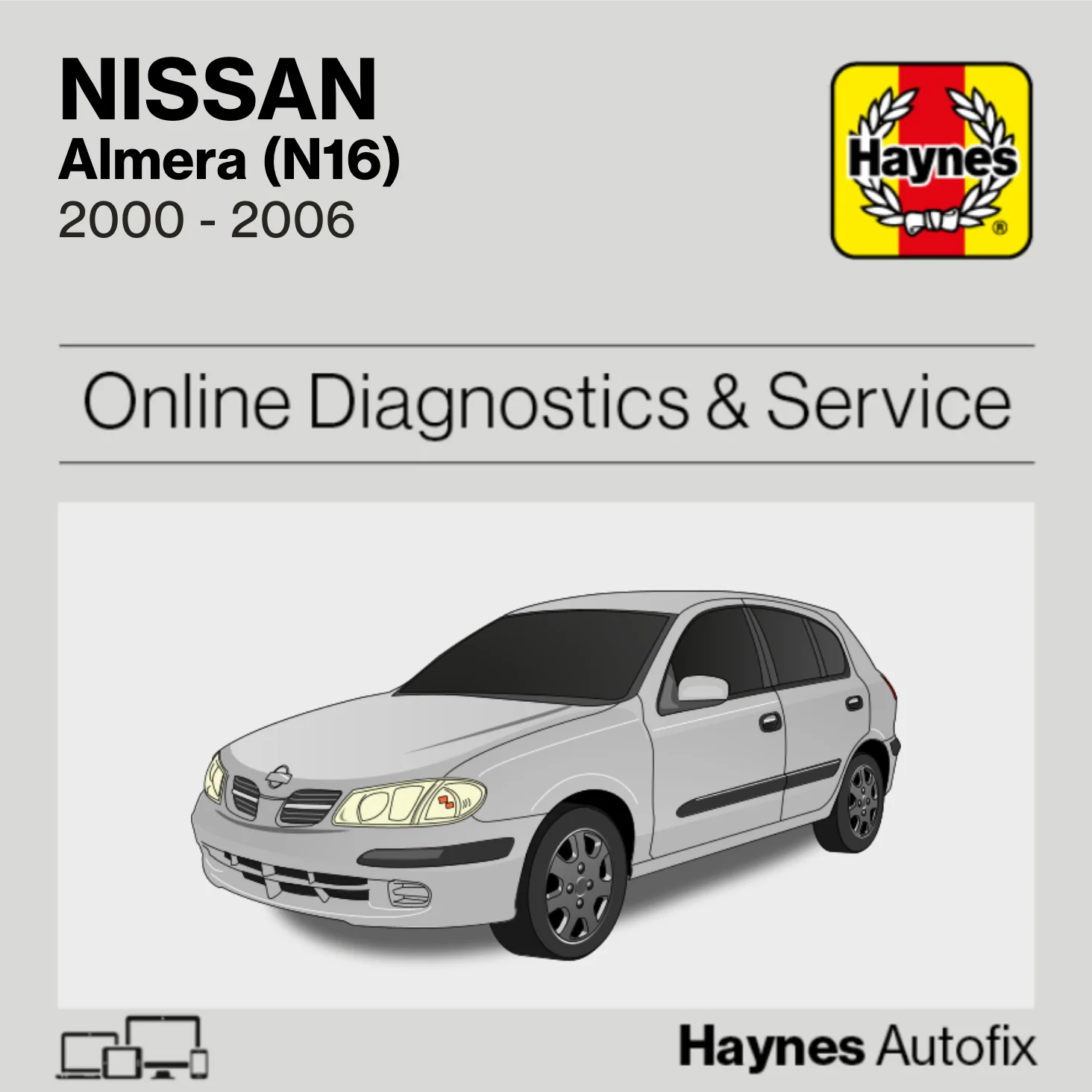 Nissan Almera (N16) 2000 to 2006 Haynes Online Diagnostics & Service Guide