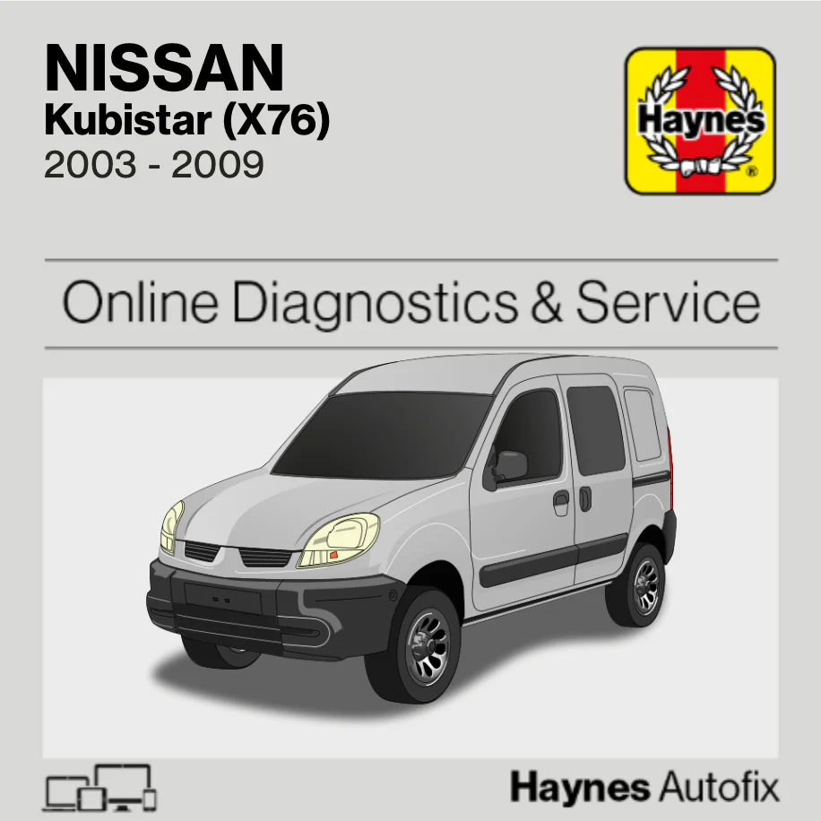 Nissan Kubistar (X76) 2003 to 2009 Haynes Online Diagnostics & Service Guide