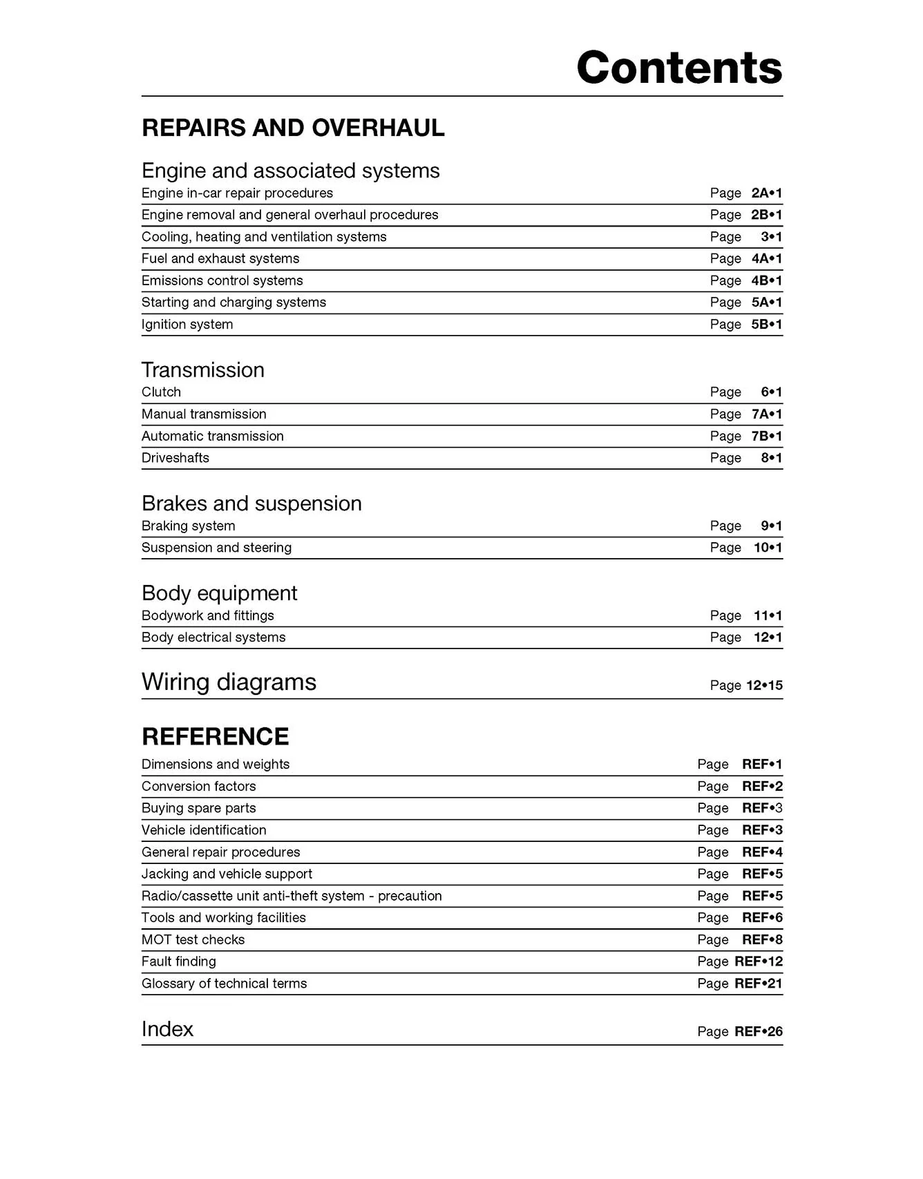 Nissan Micra (1993-2002) Haynes Repair Manual - Image 5