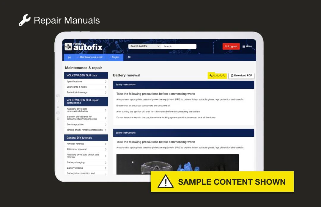 Nissan Note (E11) 2006 to 2013 Haynes Online Diagnostics & Service Guide - Image 3