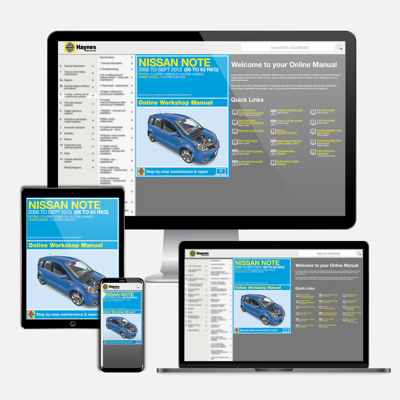Nissan Note Petrol & Diesel (2006-Sept 2013) 06 to 63 Haynes Repair Manual - Image 9