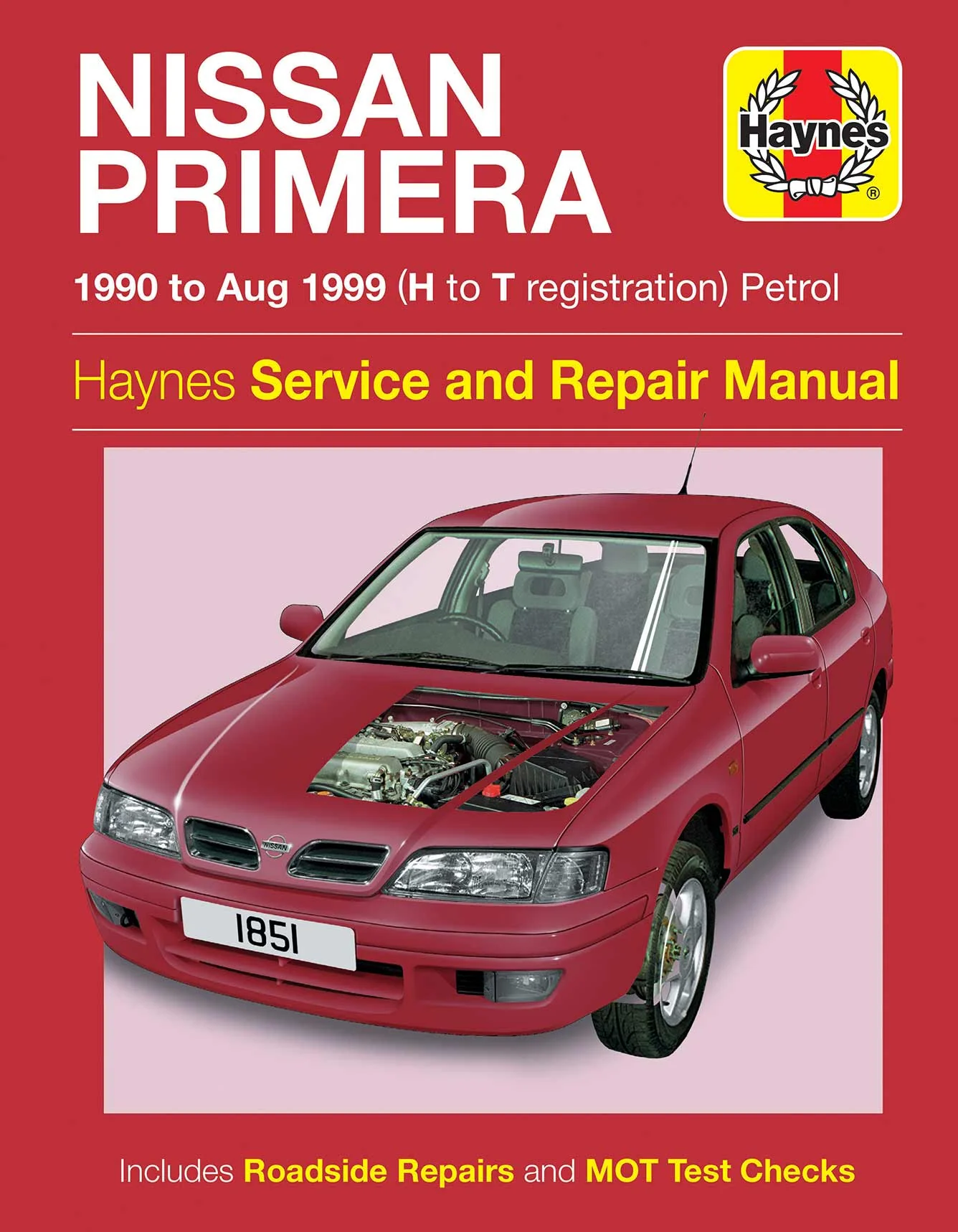 Nissan Primera Petrol (1990-Aug 1999) Haynes Repair Manual