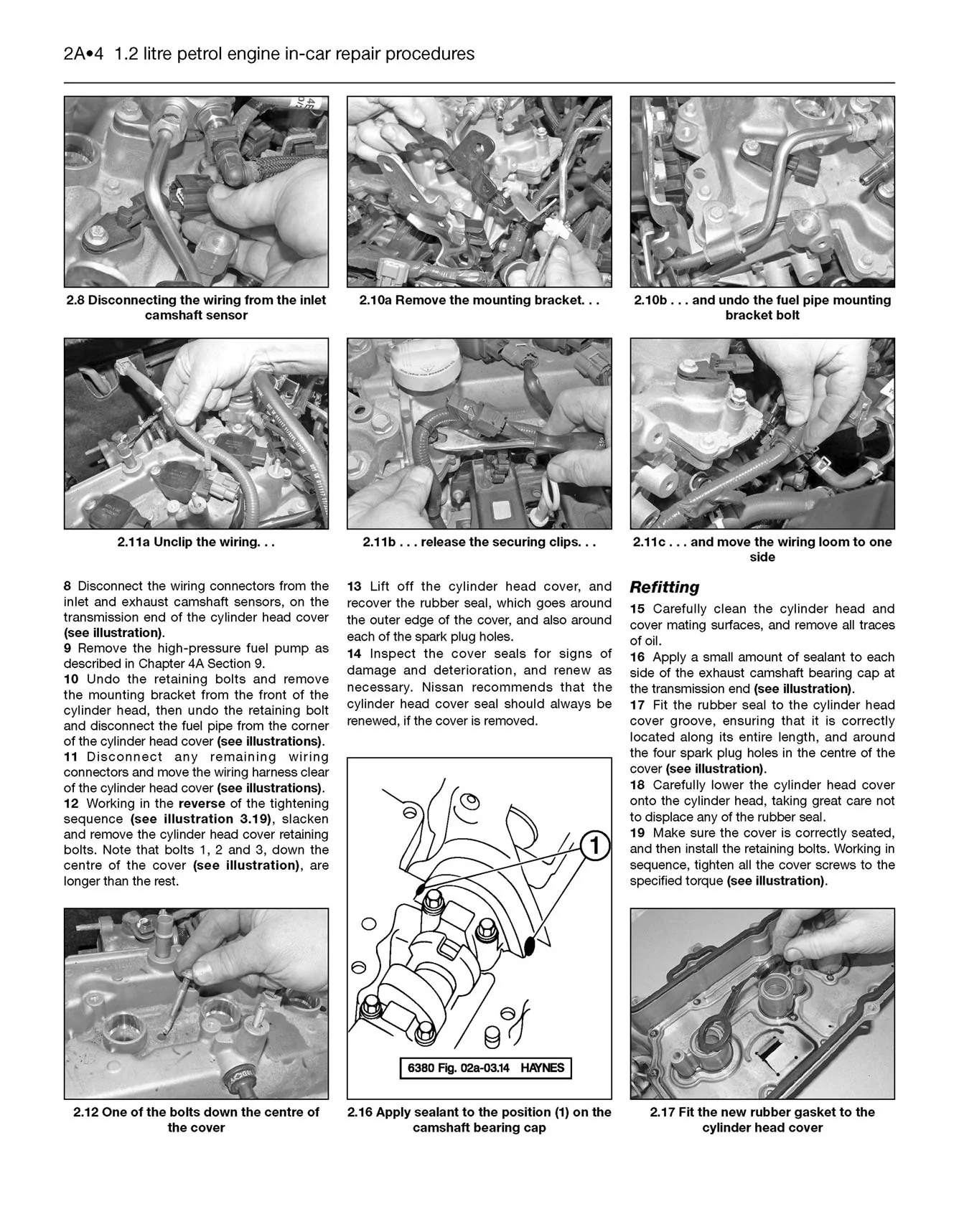 Nissan Qashqai (Feb 2014-2020) 63 to 69 Haynes Repair Manual - Image 6