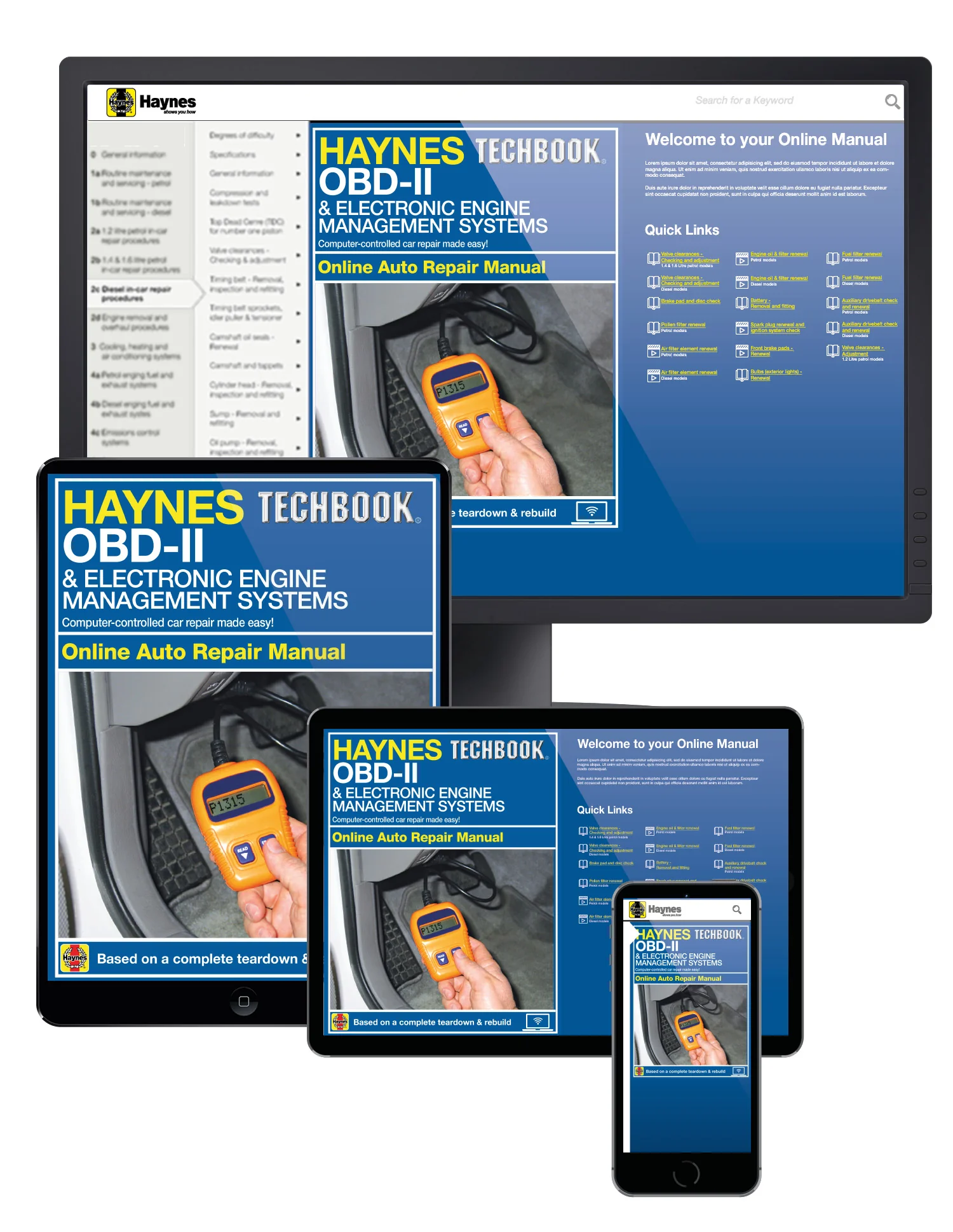 OBD-II & Electronic Engine Management Systems (1996-on) Haynes Techbook (USA) - Image 4