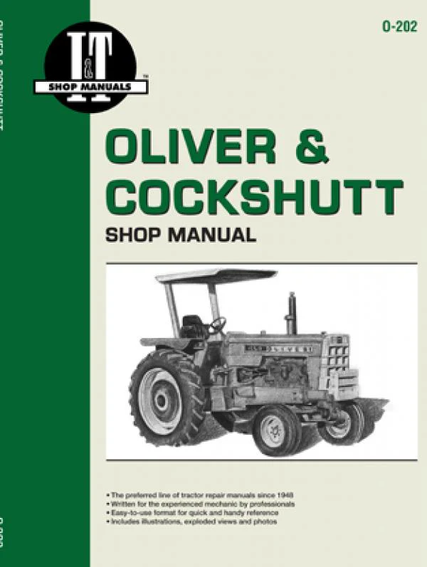 Oliver & Cockshutt 1550-2255 Diesel Tractor & 1550-1950T Gas Tractor Service Repair Manual