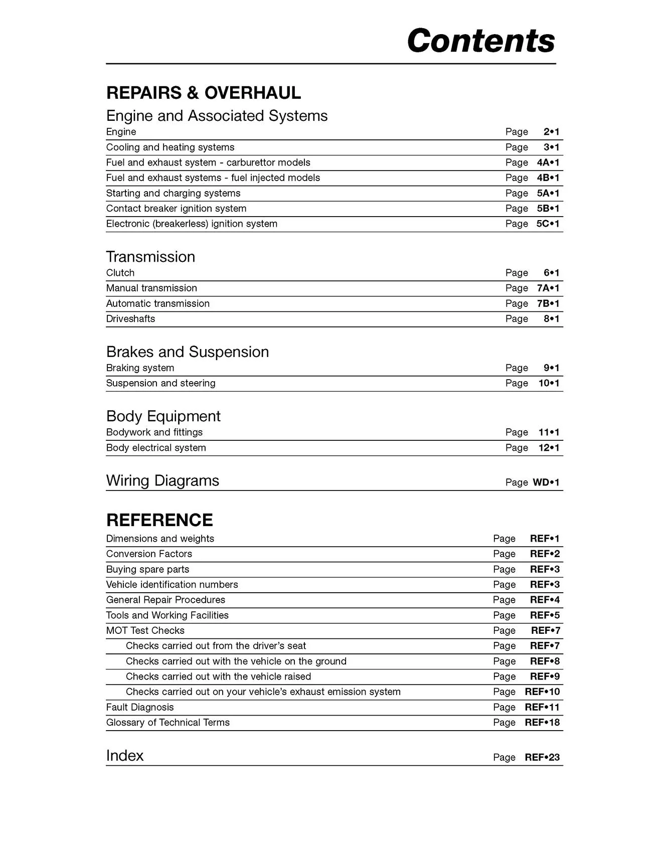 Opel Ascona Petrol (1981-1988) Haynes Repair Manual - Image 4