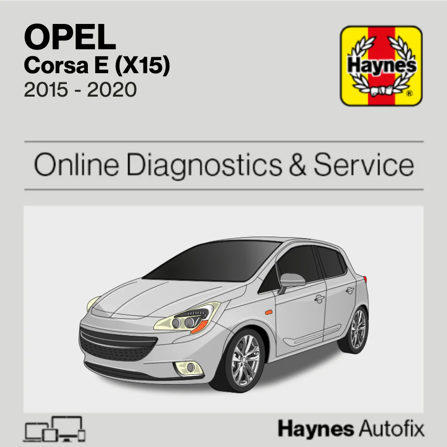 Opel Corsa E (X15) 2015 to 2020 Haynes Online Diagnostics & Service Guide