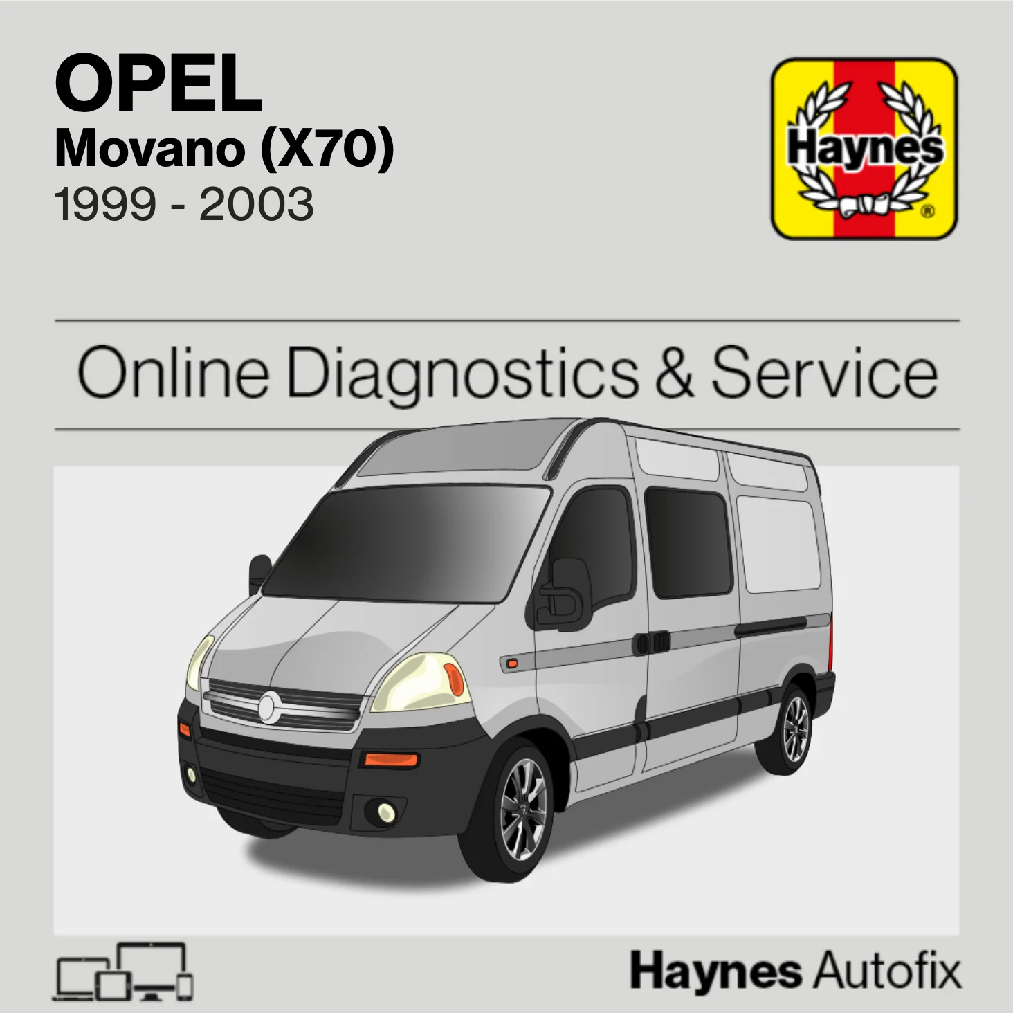 Opel Movano (X70) 1999 to 2003 Haynes Online Diagnostics & Service Guide