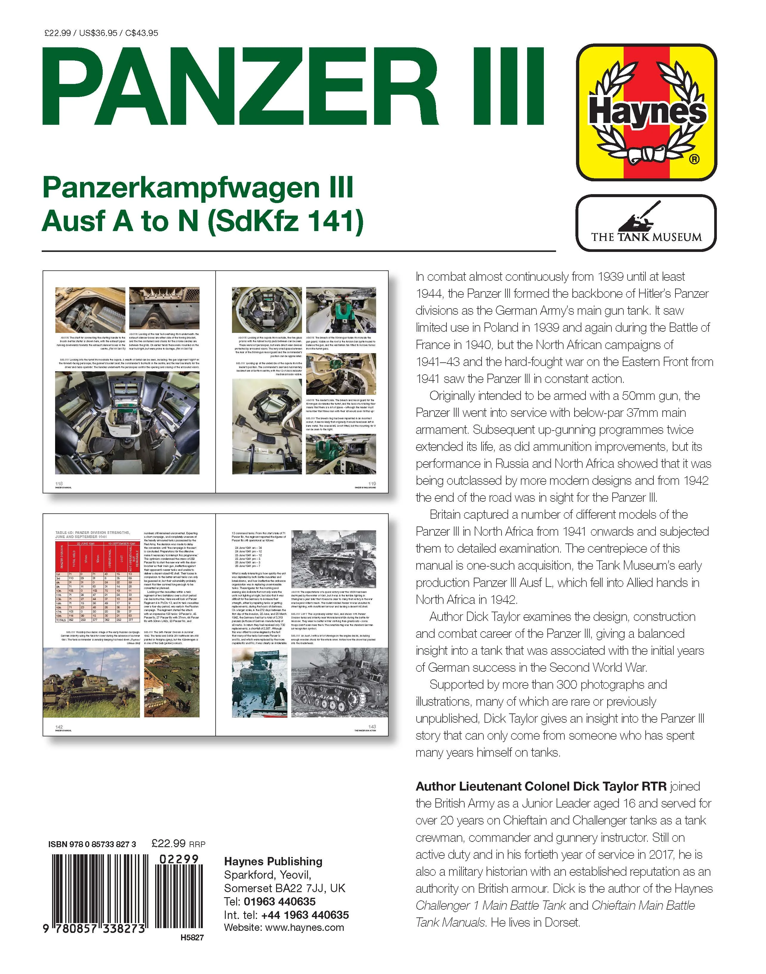 Panzer III Tank Manual - Image 2