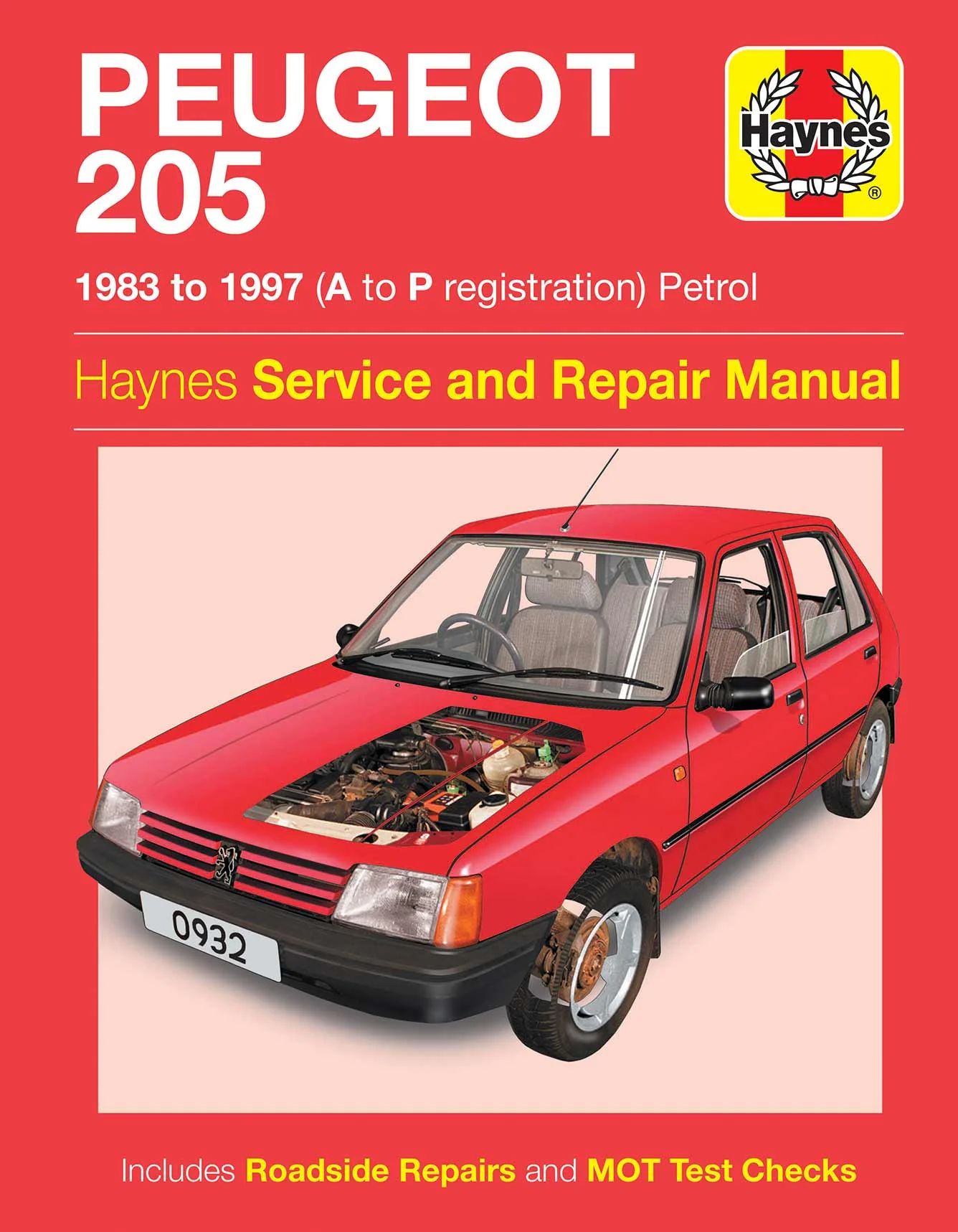 Peugeot 205 Petrol (1983-1997) Haynes Repair Manual