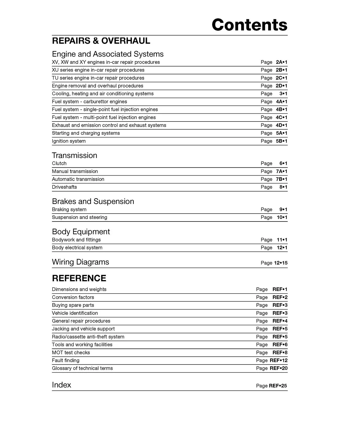 Peugeot 205 Petrol (1983-1997) Haynes Repair Manual - Image 4