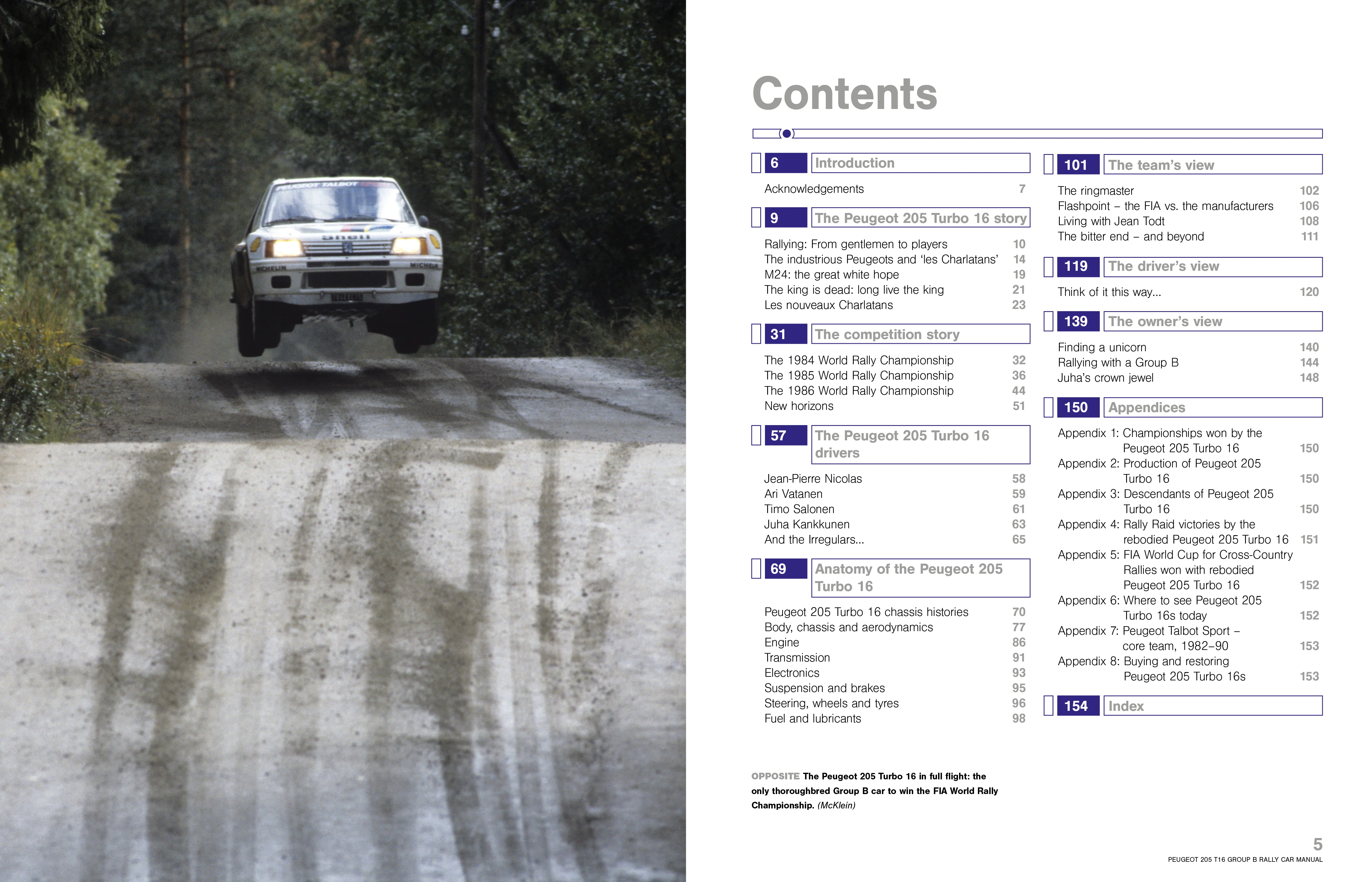 Peugeot 205 T16 Group B Rally Car - Image 3