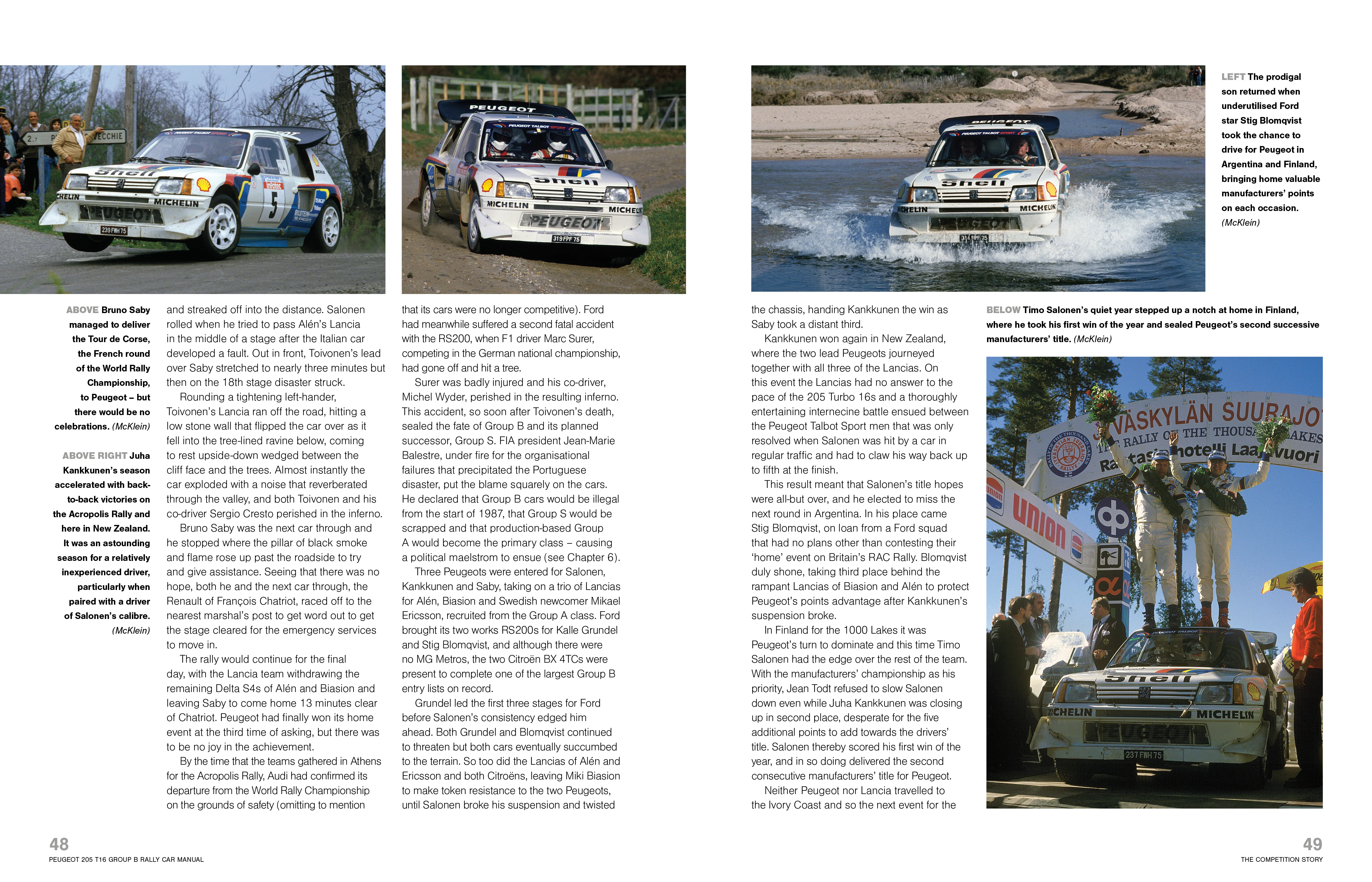 Peugeot 205 T16 Group B Rally Car - Image 4
