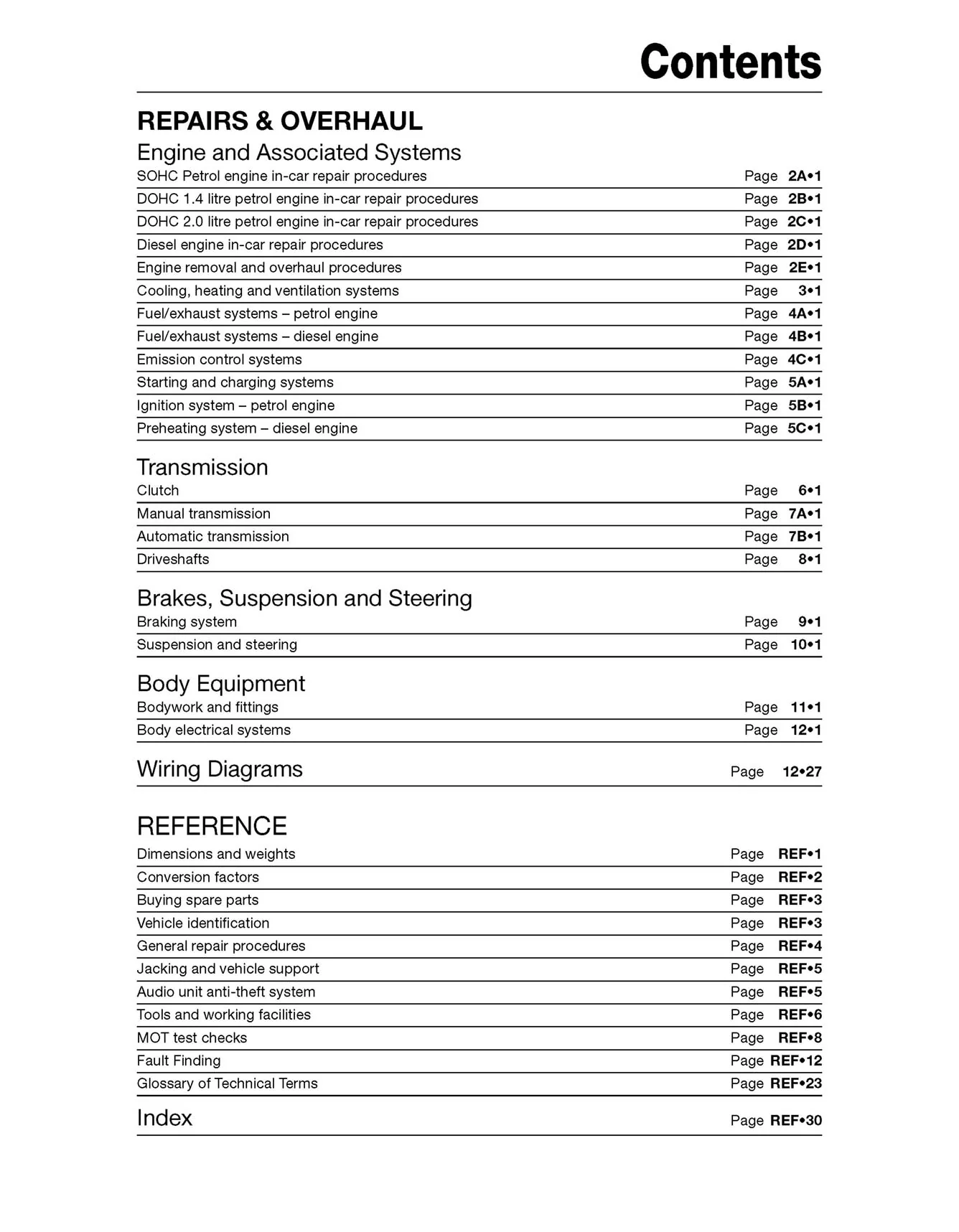 Peugeot 206 Petrol & Diesel (2002-2009) Haynes Repair Manual - Image 5