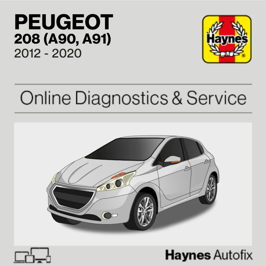 Peugeot 208 (A90, A91) 2012 to 2020 Haynes Online Diagnostics & Service Guide
