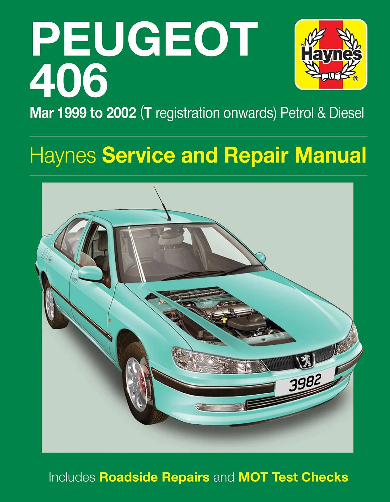 Peugeot 406 Petrol & Diesel (Mar 1999-2002) Haynes Repair Manual - Image 2