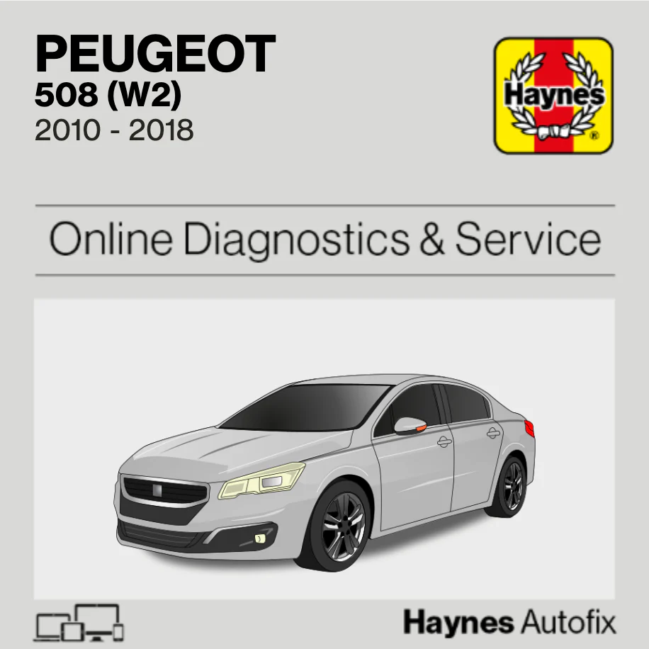 Peugeot 508 (W2) 2010 to 2018 Haynes Online Diagnostics & Service Guide